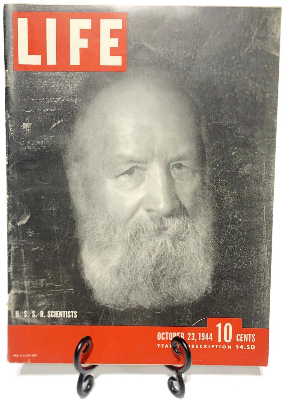 LIFE Magazine October 23 1944 USSR Soviet Scientists Cover WWII